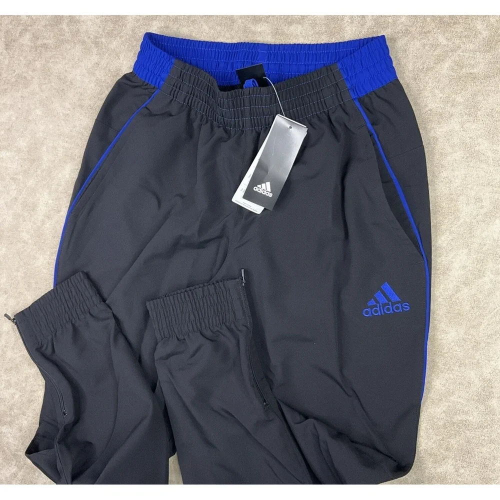 Adidas Track Pants Men Sz S Foundation Basketball Athletic Fitness BQ5331 NWT